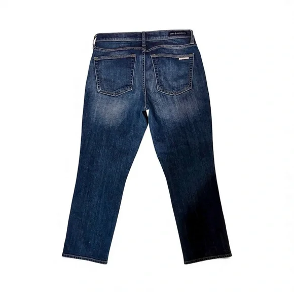 Rock & Republic Dark wash Straight Leg Kendall Jeans Size 12 - Picture 2 of 7